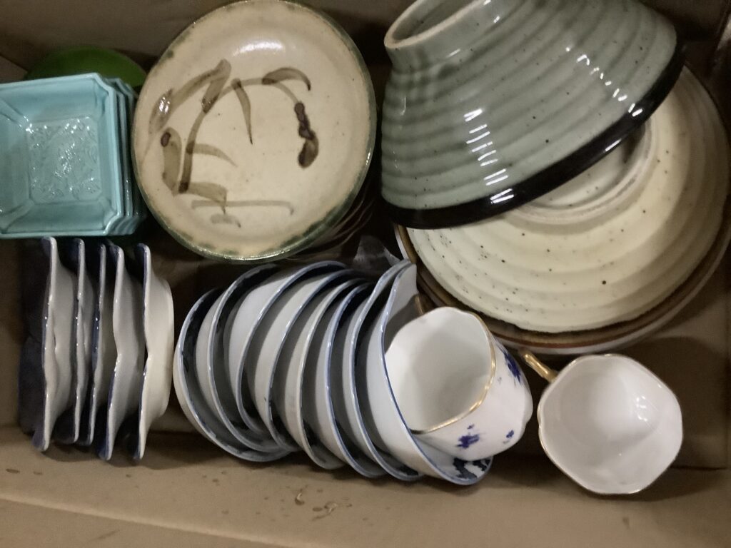 倉敷市福田町で処分した食器