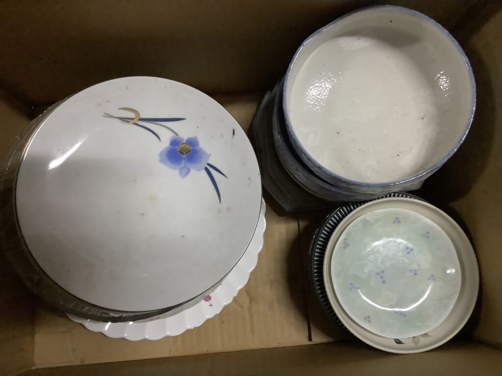 倉敷市福田町で処分した食器