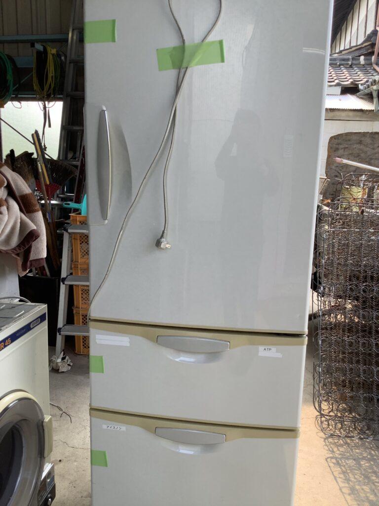 倉敷市水島で処分した冷蔵庫
