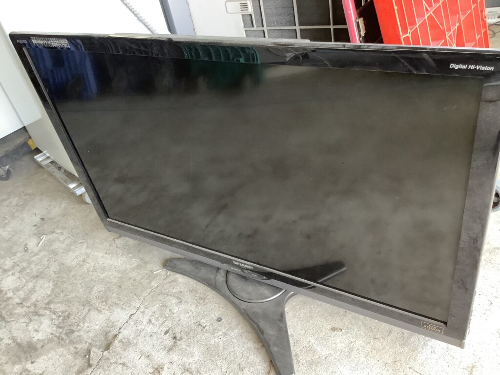 倉敷市水島で処分したテレビ