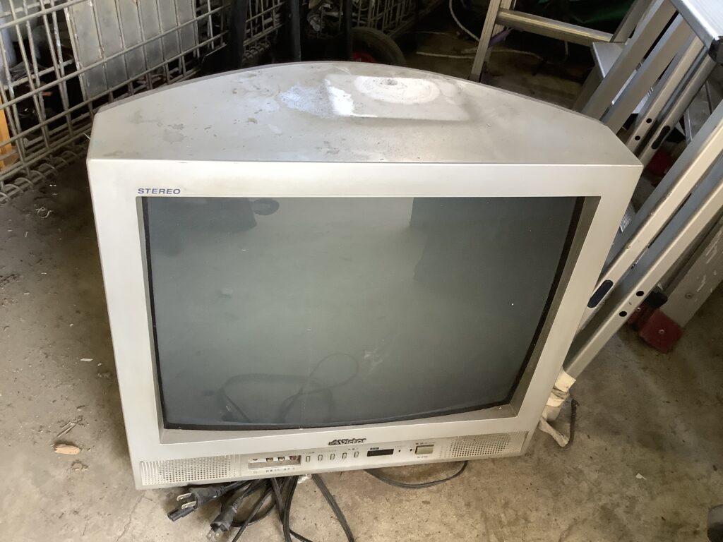 倉敷市水島で処分したテレビ